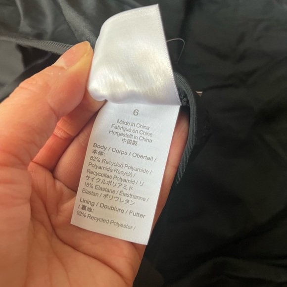 J crew Halter wrap swim dress Black size 6 ( small) - Picture 6 of 7